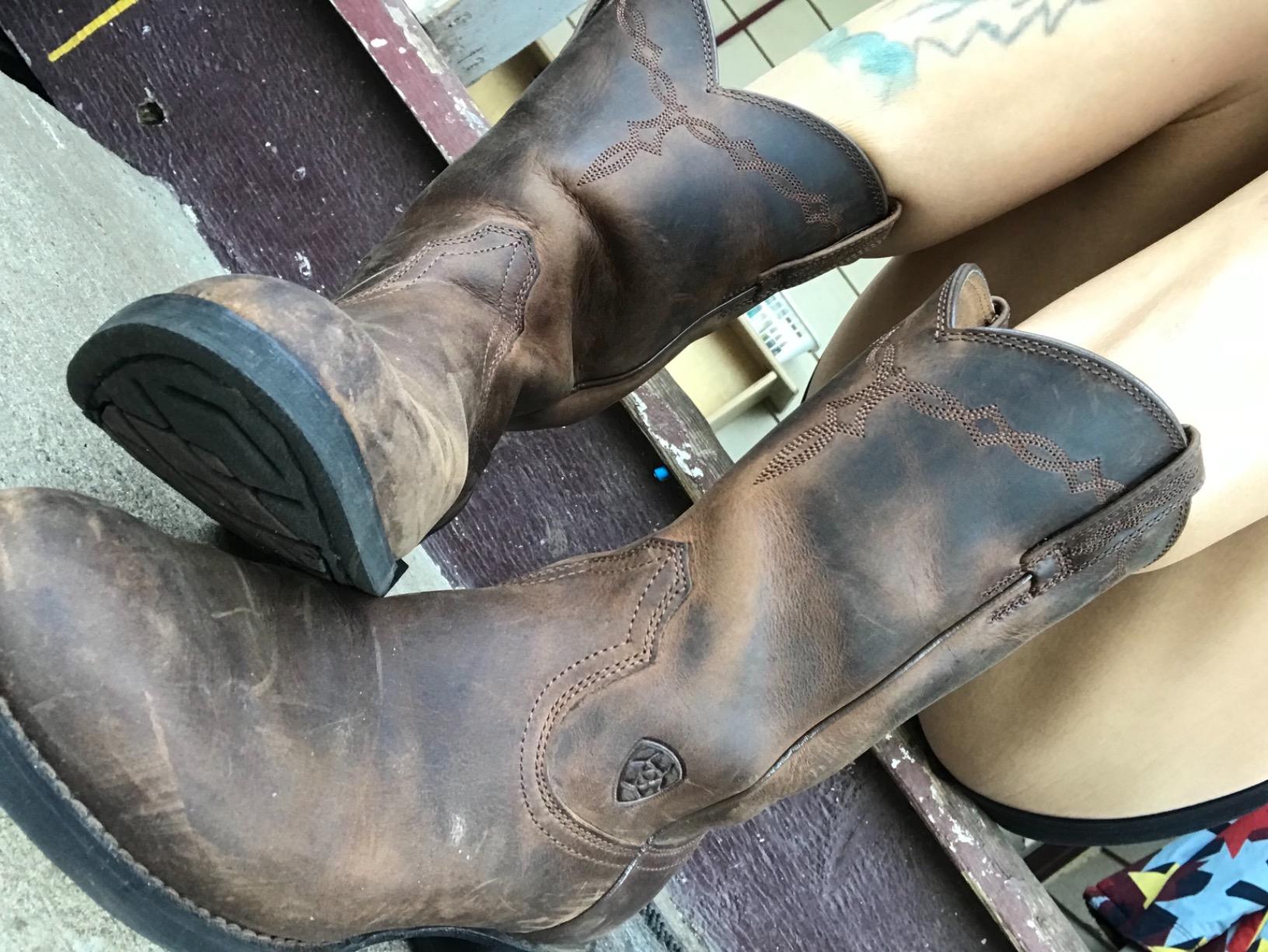 Ariat Heritage Roper Western Boot customer photo 2