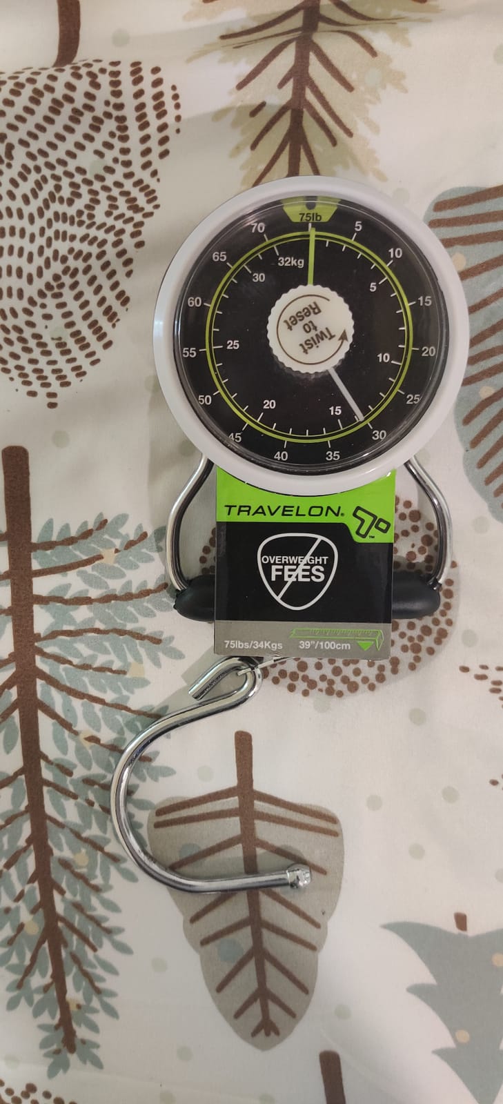 Travelon Stop and Lock Luggage Scale with Tape Measure customer photo 1