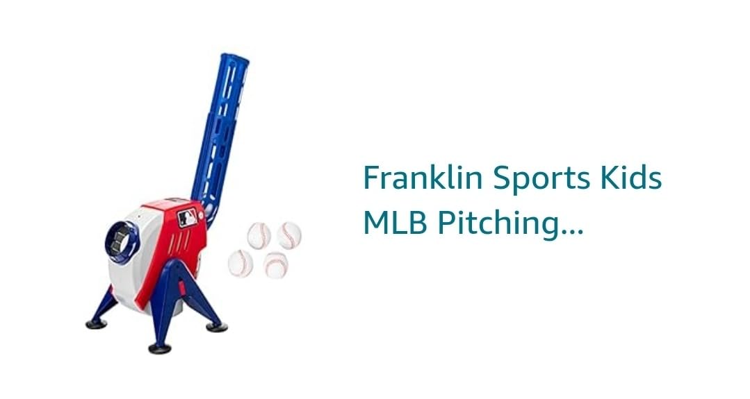 Franklin Sports MLB Power Pitcher Pitching Machine customer photo 2