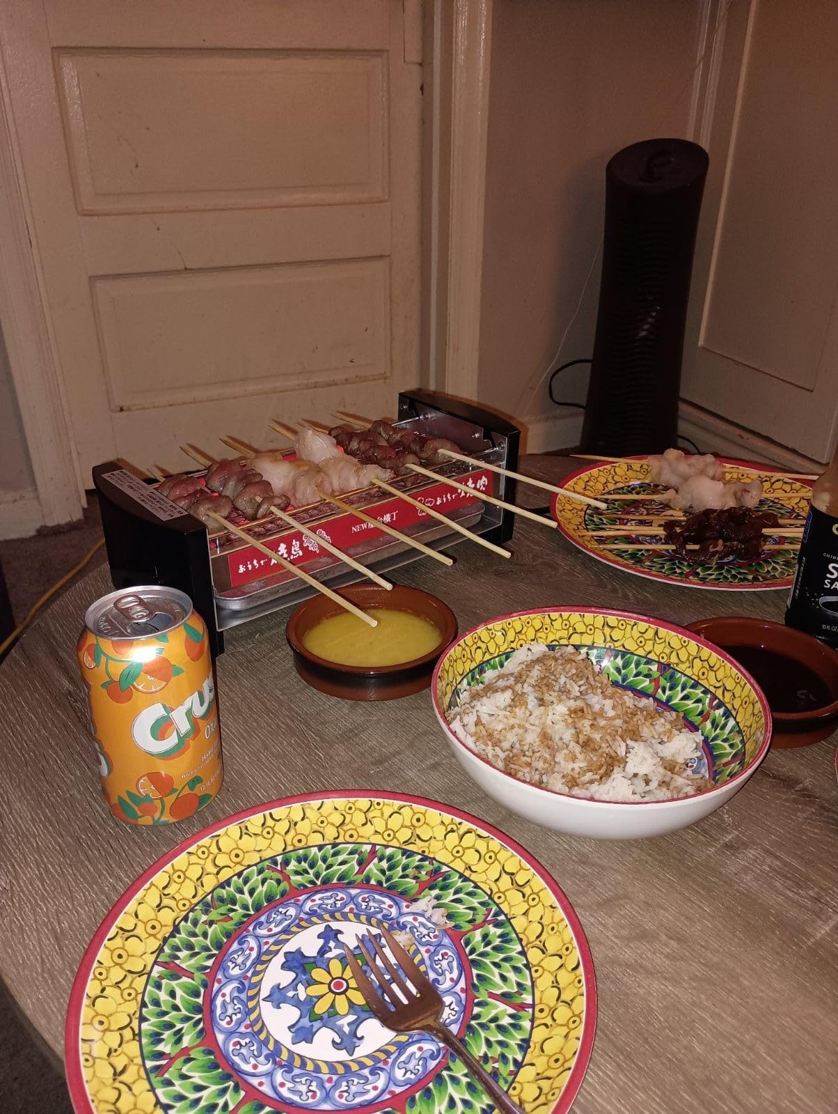 Yatai Yokotyo Myt-800 29873 Electric 3way Plate Yakitori & Takoyaki & BBQ By Kakuse customer photo 1