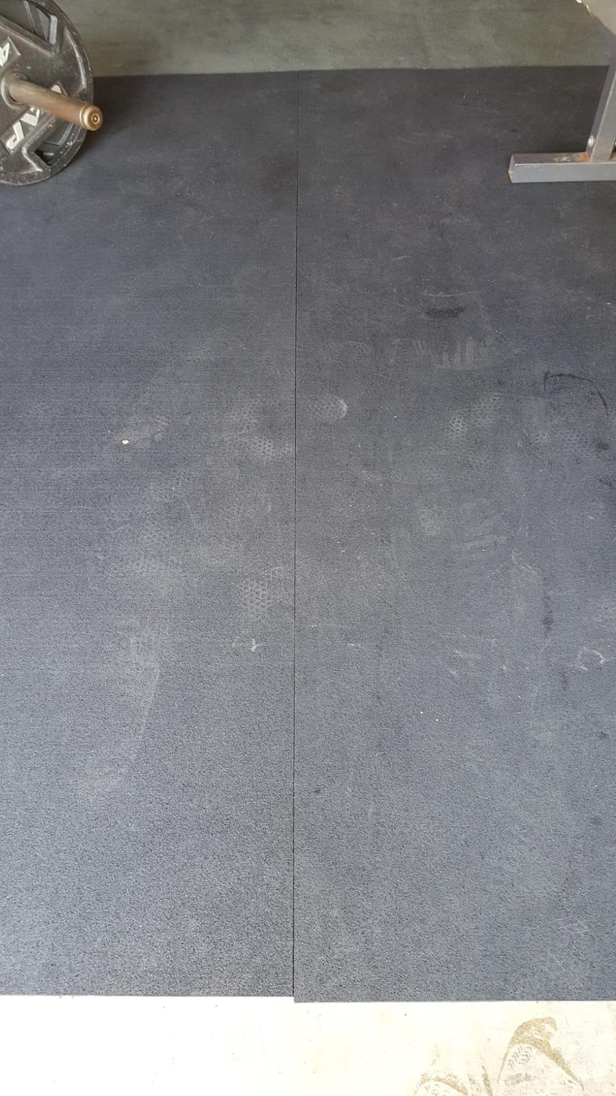 Rubber-Cal Recycled Flooring 1/4 in. x 4 ft. x 8 ft. - Black Rubber Mats customer photo 2