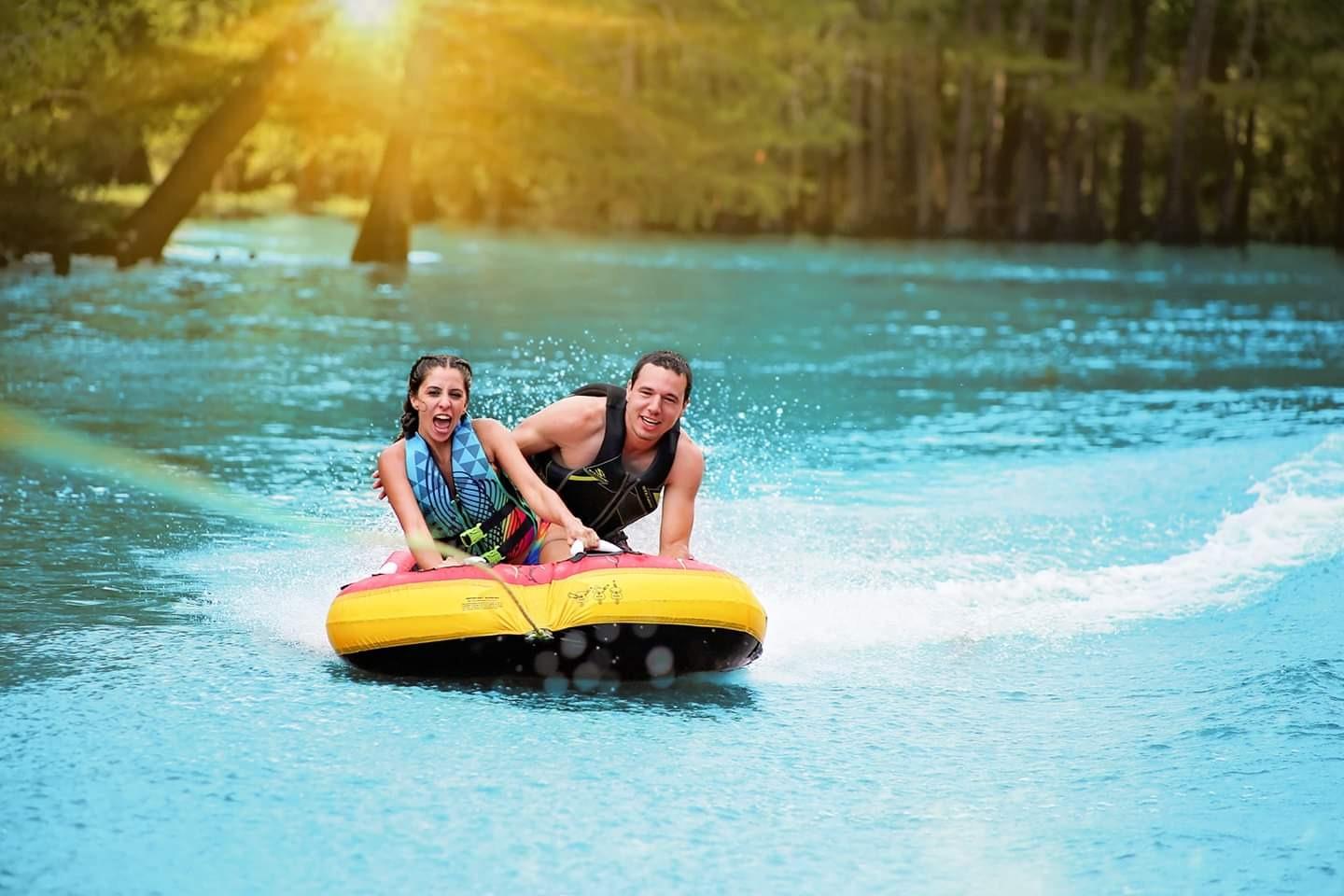 RAVE Sports Diablo II Boat Towable Tube - Inflatable Boating Tube for 1-2 Riders customer photo 1