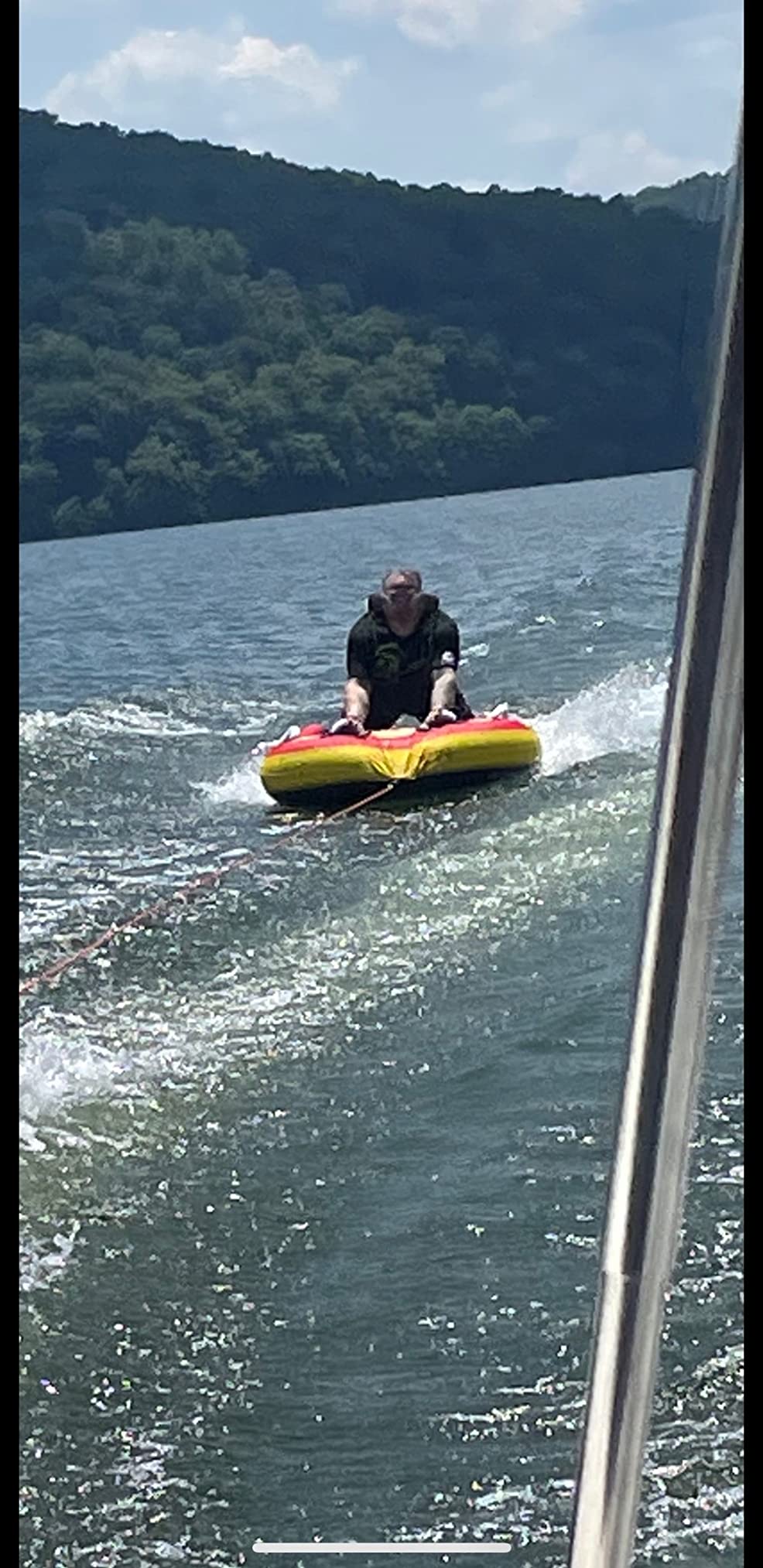 RAVE Sports Diablo II Boat Towable Tube - Inflatable Boating Tube for 1-2 Riders customer photo 2