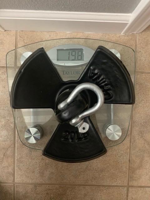 Seachoice River Anchor, Black Vinyl Coated Cast Iron, 12 Lbs. customer photo 2