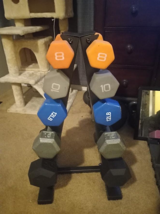 CAP A-Frame Dumbbell Weight Rack customer photo 2