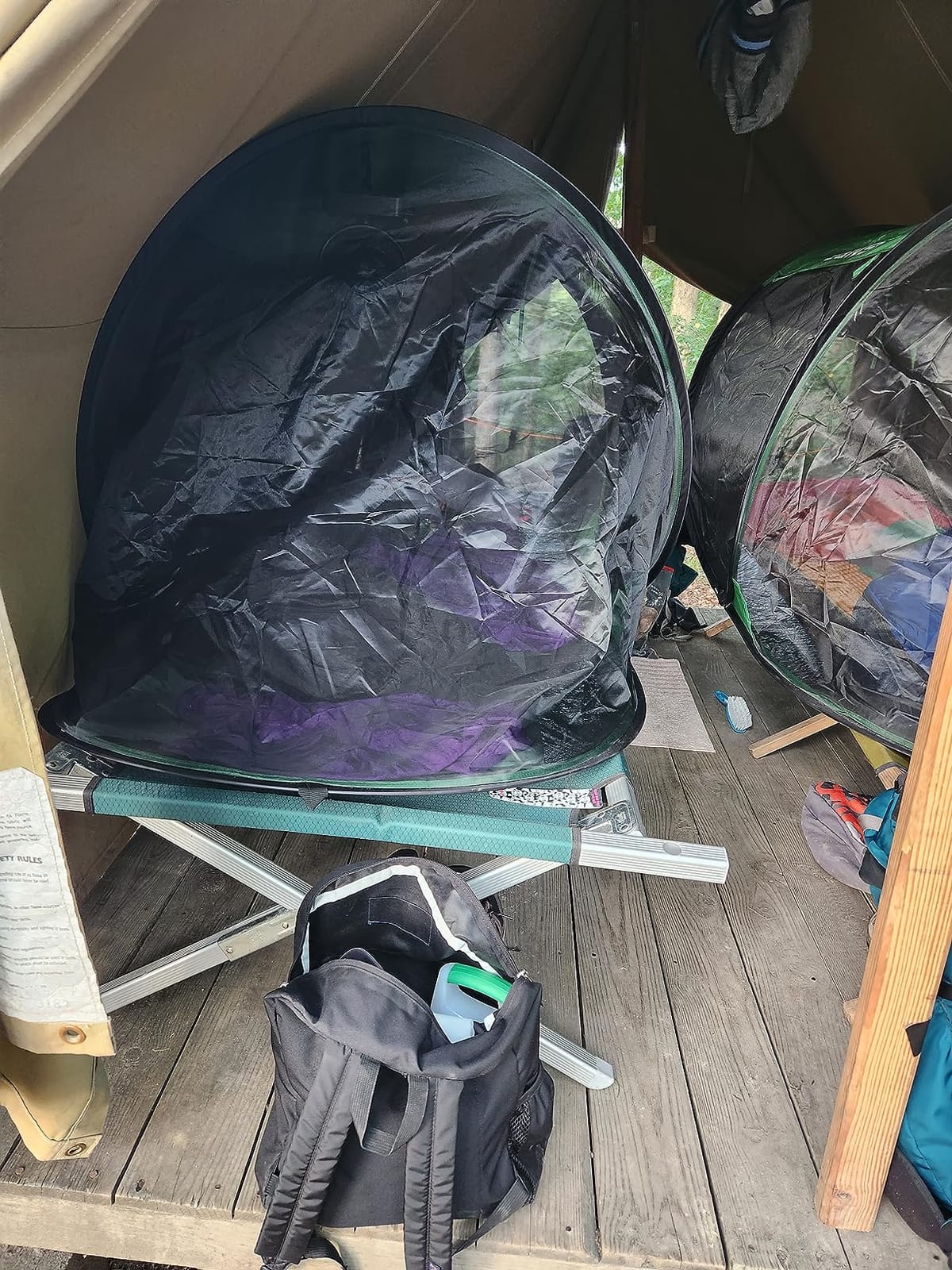 SANSBUG Screen Tent (Instant Pop up, Strong Mesh, Durable Tarp Floor) customer photo 2