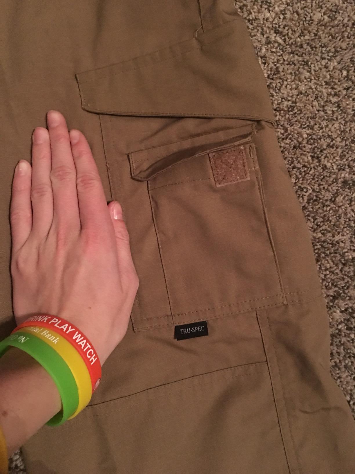 Tru-Spec 24-7 Original Cargo Work Pants for Men, Water Resistant, Ripstop customer photo 2