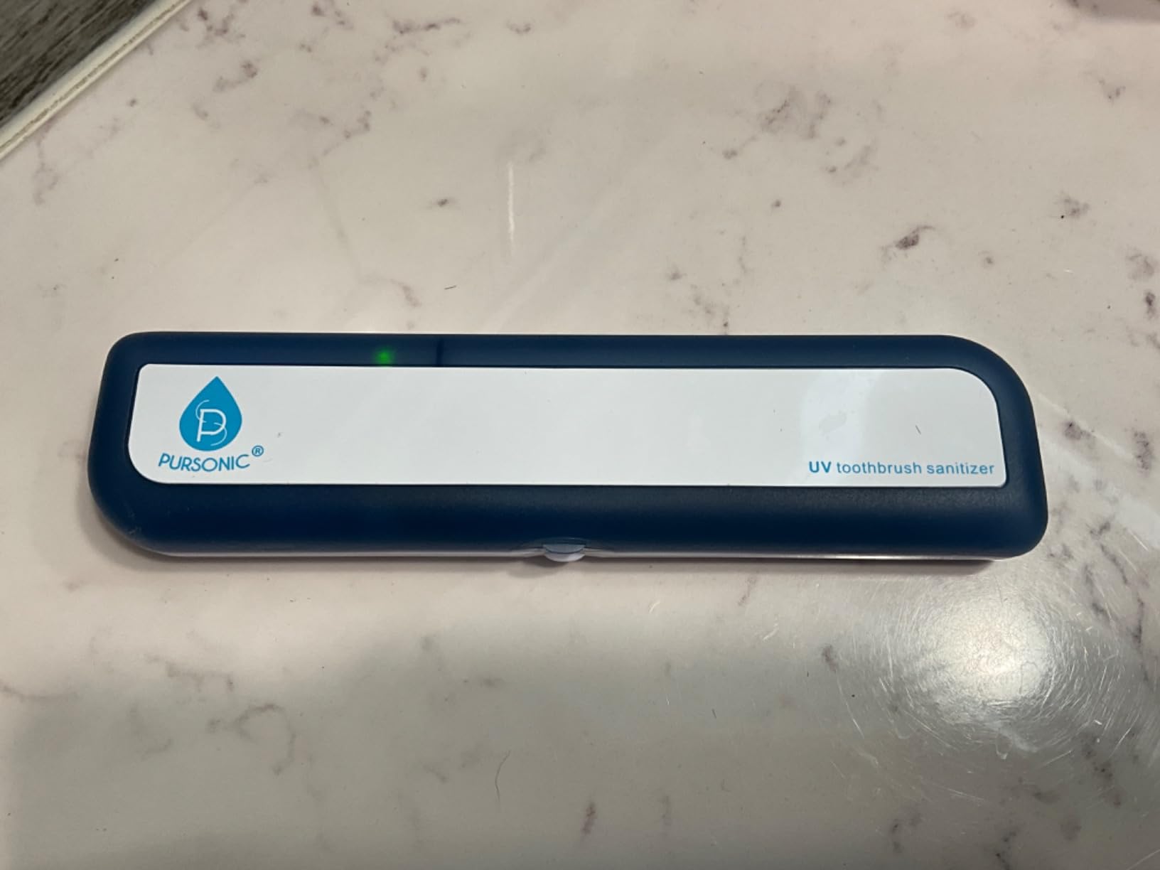 Pursonic Portable UV Toothbrush Sanitizer Case - Travel Toothbrush Sanitizer and Holder - For Electric and Manual Brush Heads with UV Light & Auto Shut Off Timer customer photo 2