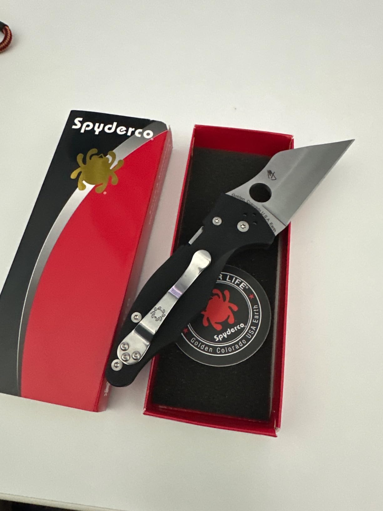 Spyderco Yojimbo 2 Folding Pocket Knife, PlainEdge | 7.69