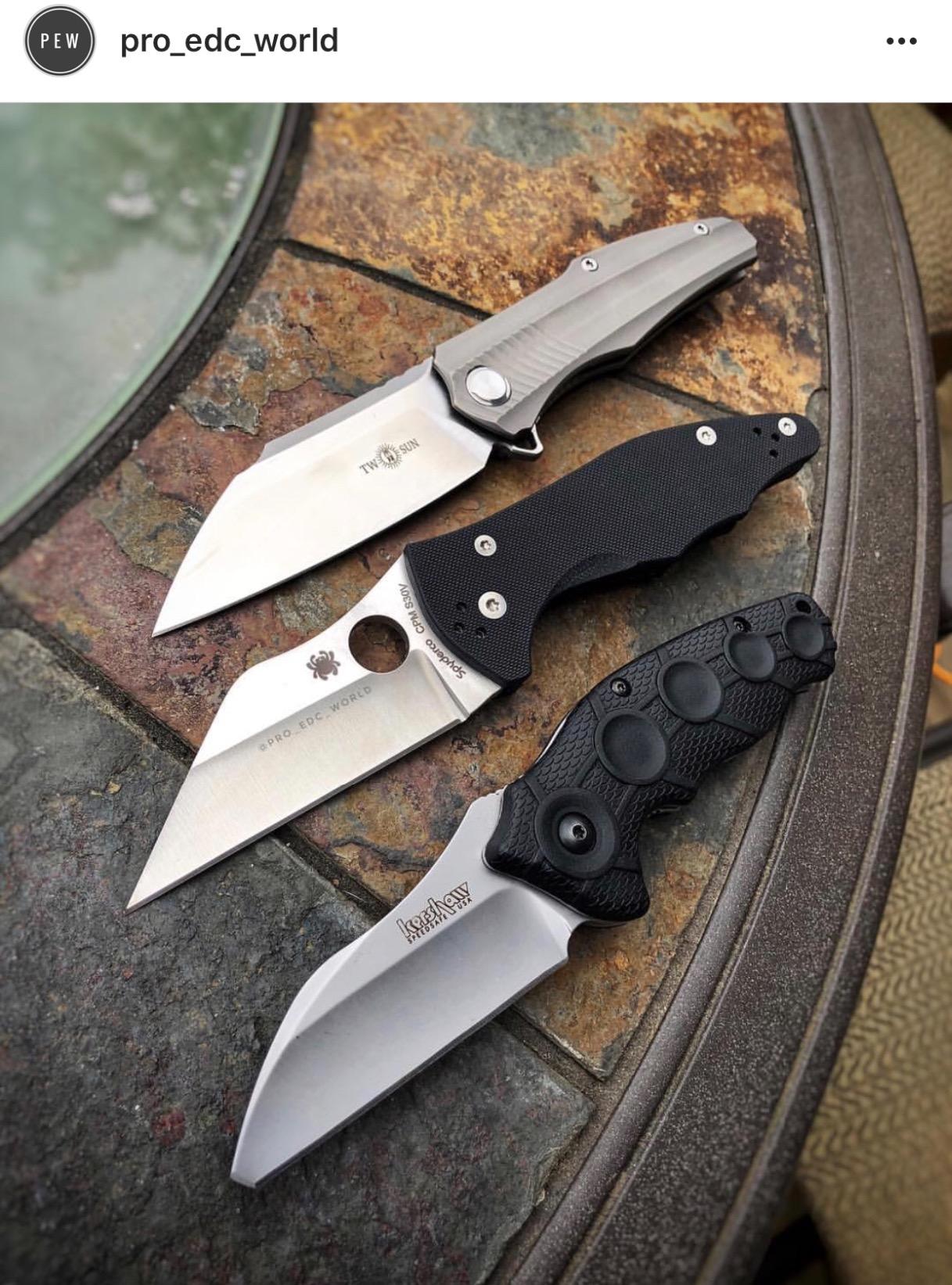 Spyderco Yojimbo 2 Folding Pocket Knife, PlainEdge | 7.69