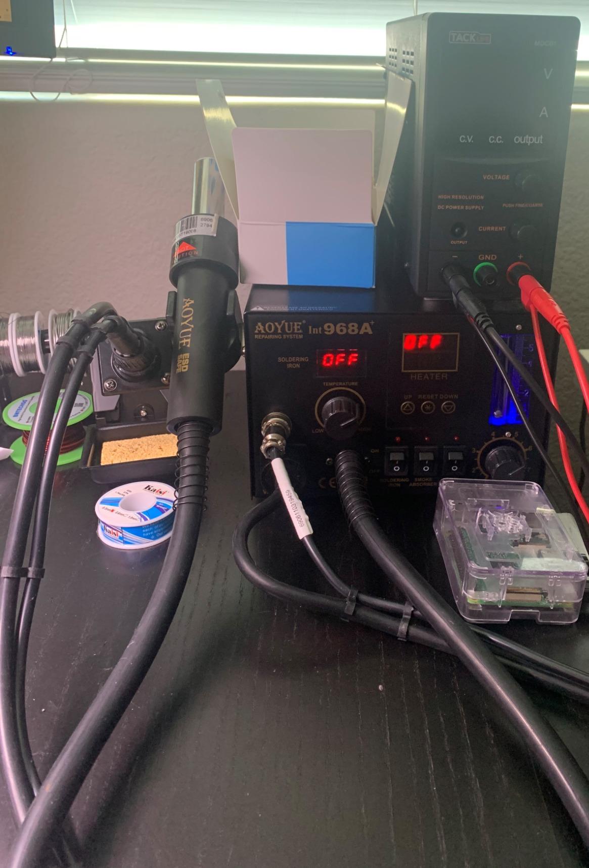 New Aoyue 968A+ SMD Digital Hot Air Rework Station… (110) customer photo 2