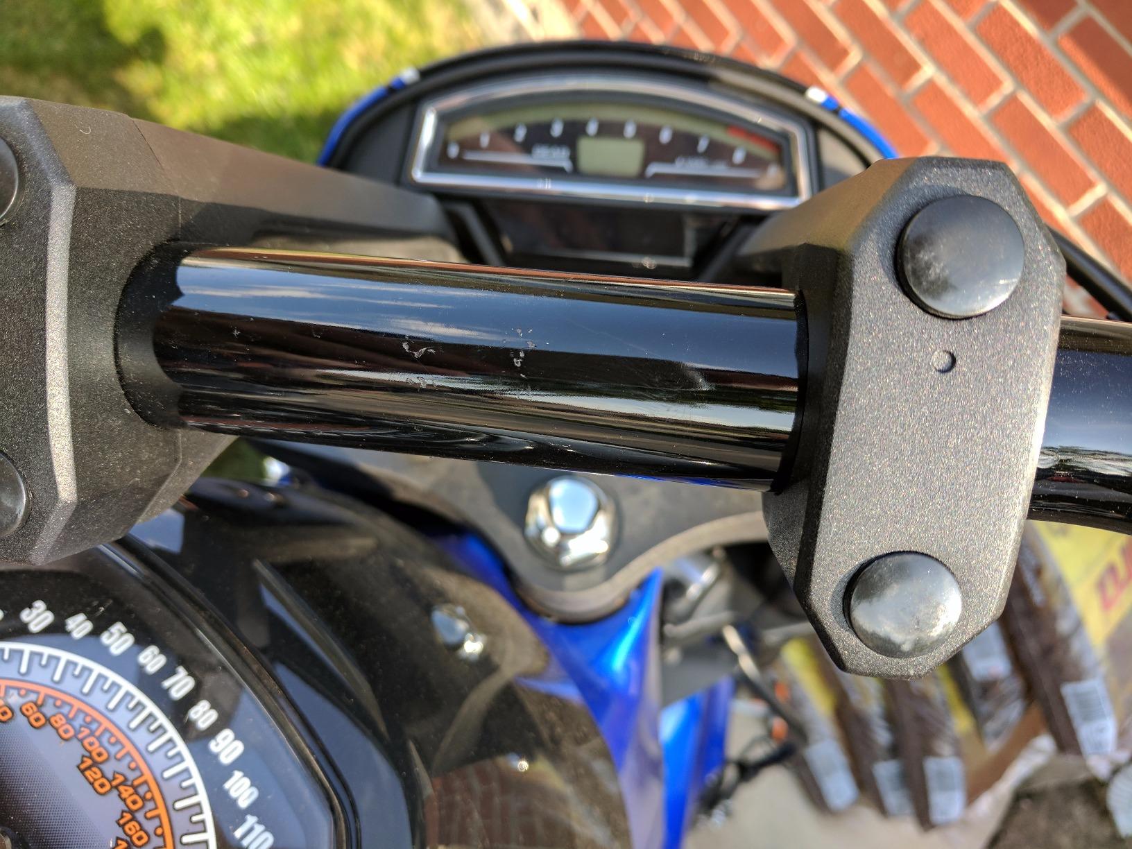 RAM MOUNTS X-Grip Phone Mount with U-Bolt Base and Medium Arm | Motorcycle handlebar mount for bikes, ATVs and UTVs, fits smartphones, B Size 1