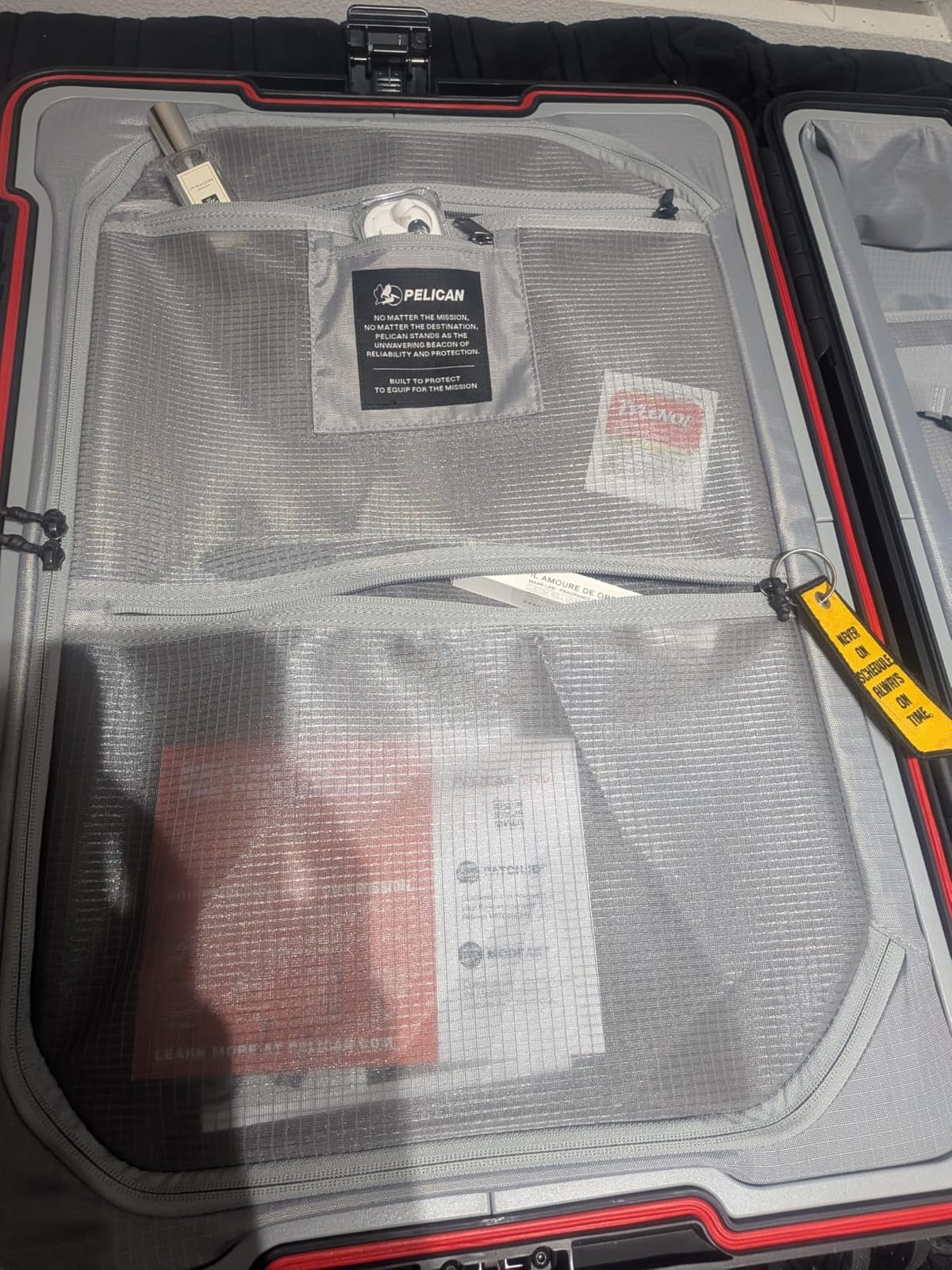 Pelican ATX Luggage Hard Case Luggage with Wheels - Waterproof Hardshell - Medium Size (25 Inch) Check-In Suitcase (Charcoal) customer photo 2