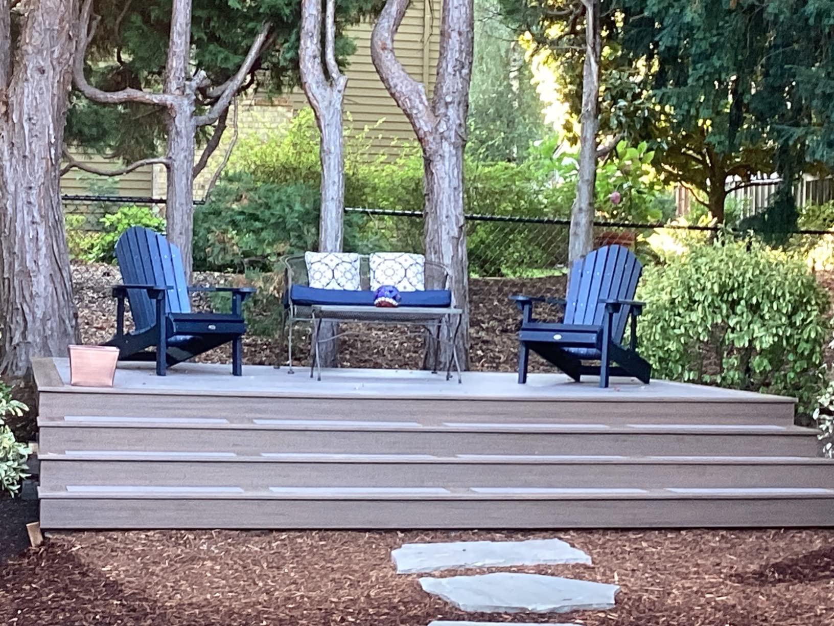 highwood Hamilton Made in the USA Folding and Reclining Adirondack Chair, Adult Size, Weathered Acorn customer photo 1