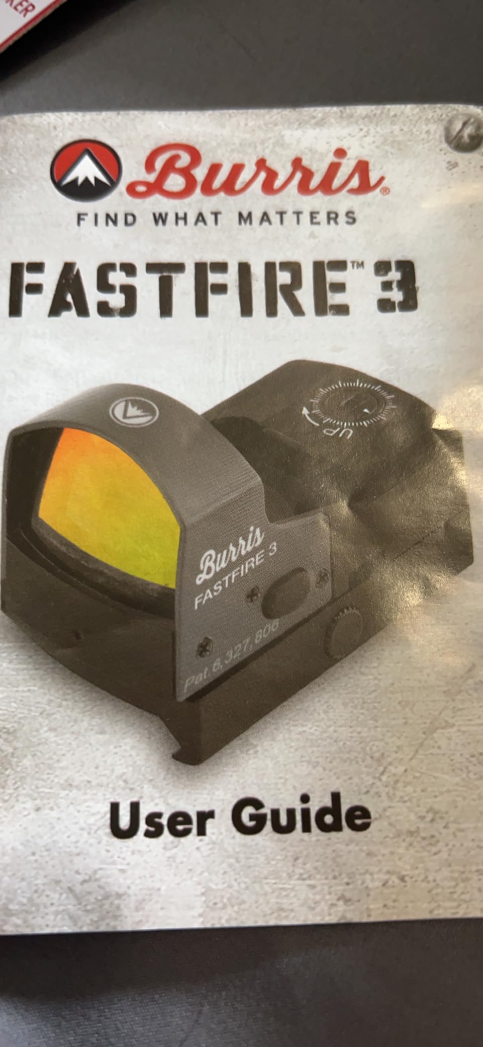 Burris Optics Hunting Lightweight Versatile FastFire 3 Red Dot Sight, Black customer photo 1