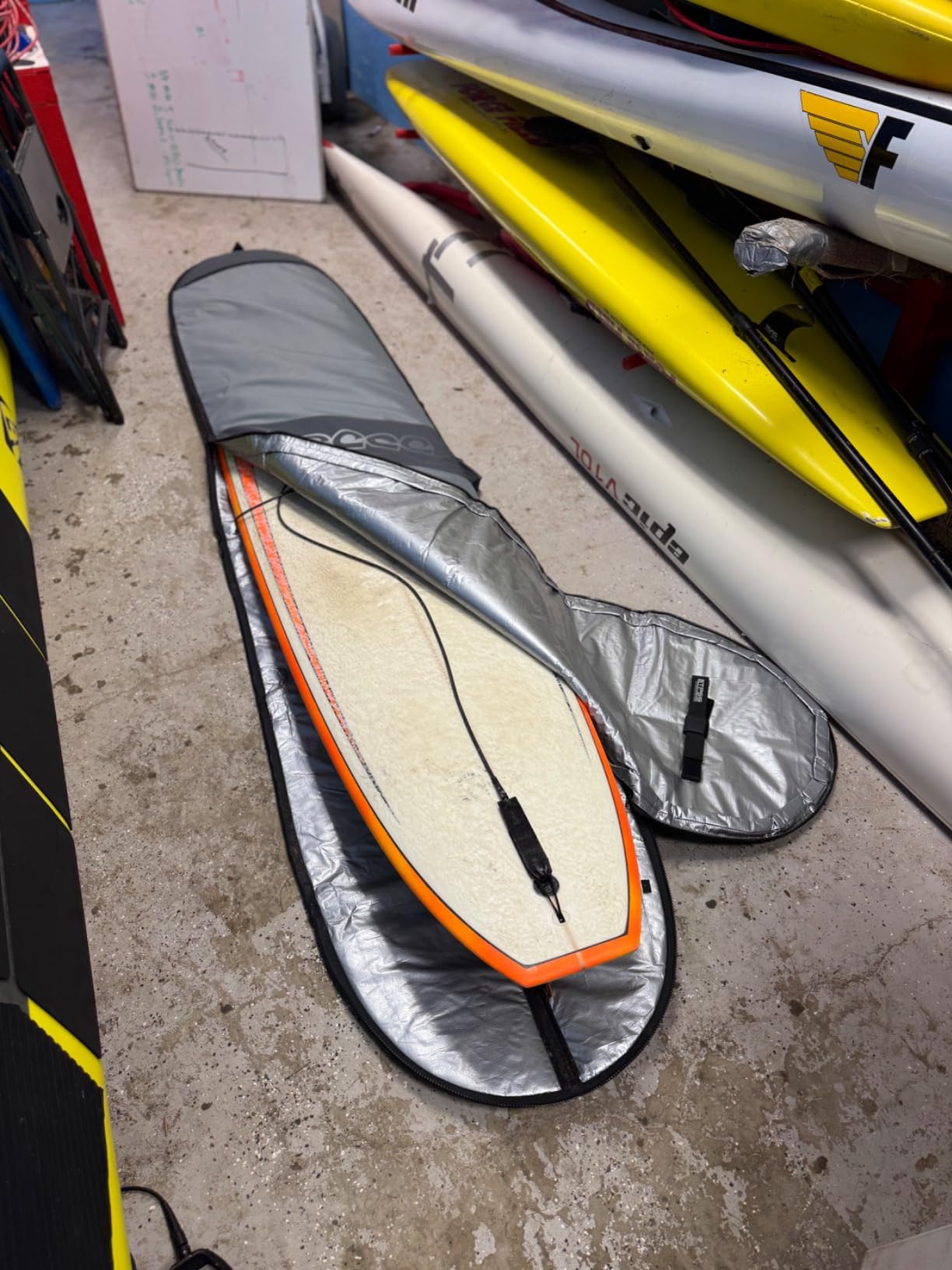 Curve Surfboard Travel Board Bag Longboard Single 7'6-12'2 with 20mm Foam customer photo 1
