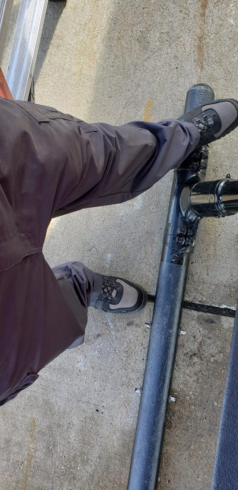 24-7 Original Cargo Work Pants for Men, Water Resistant, Ripstop customer photo 2