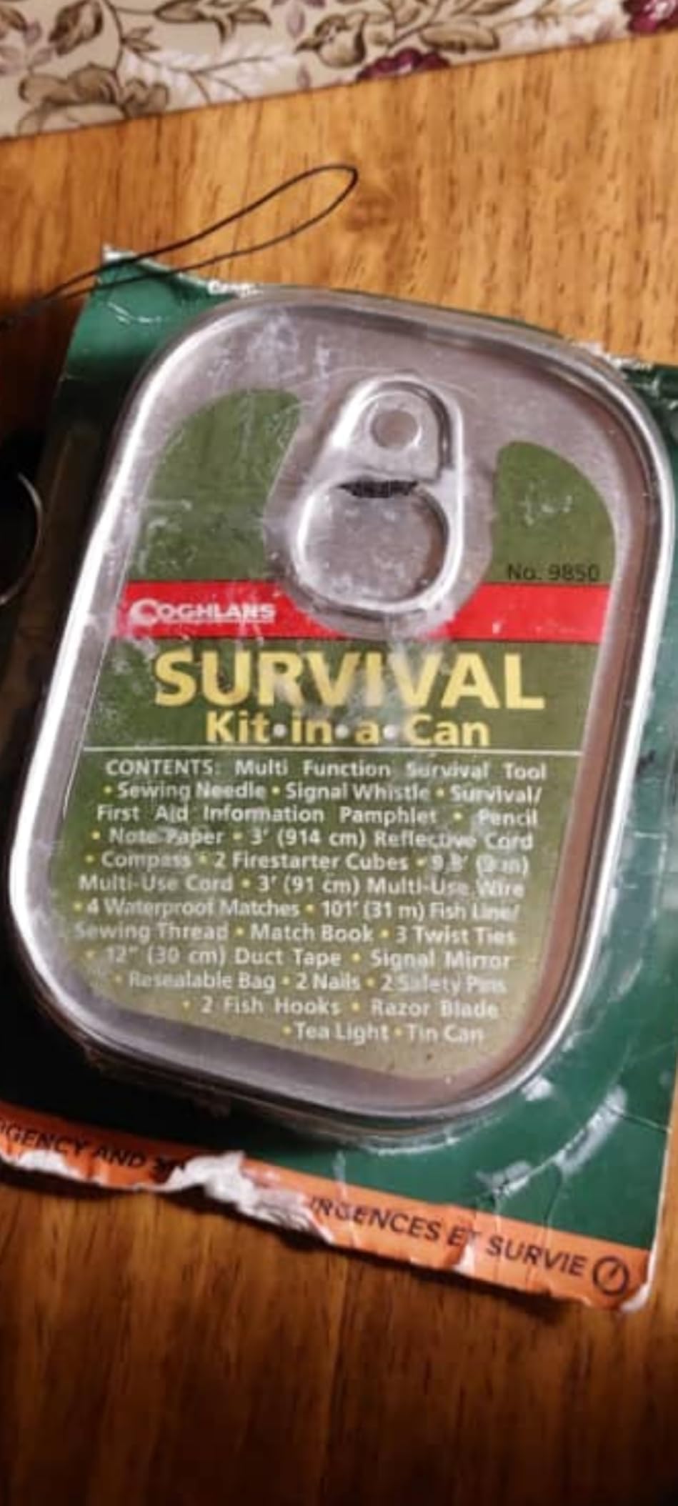 Coghlan's 9850 Survival Kit-in-a-Can customer photo 1