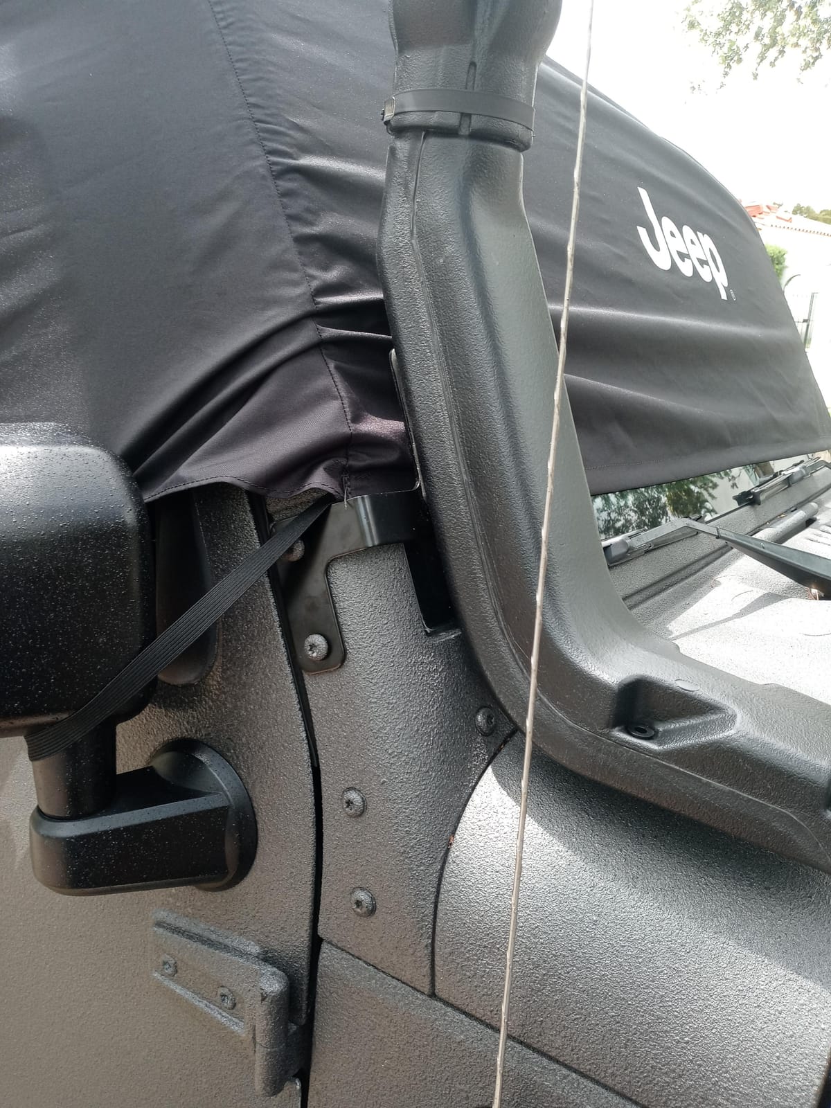 Rugged Ridge | XHD High Mount Snorkel Extension | 17756.07 | Fits 2007-2018 Jeep Wrangler JK customer photo 1