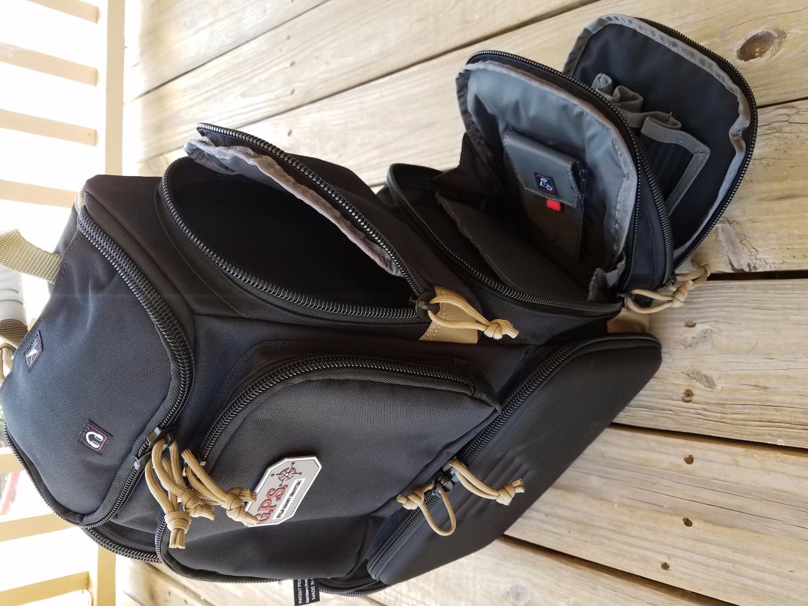 G.P.S. Wild About Shooting G.P.S. Handgunner Range Backpack Black customer photo 2