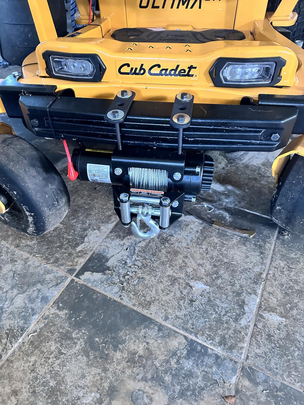 Champion Power Equipment 3000-lb. ATV/UTV Winch Kit customer photo 1