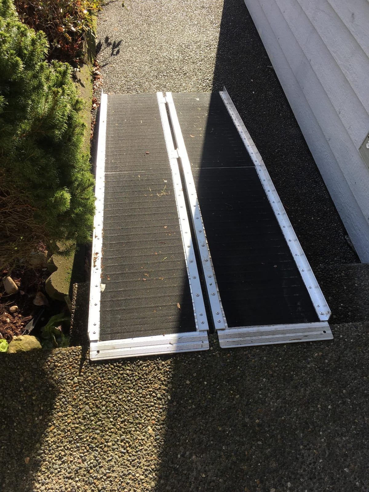 10' Wheelchair Scooter Ramp for Entryway, Home Access, Titan Ramps | Folding, carrying handle, handicap use, senior customer photo 1