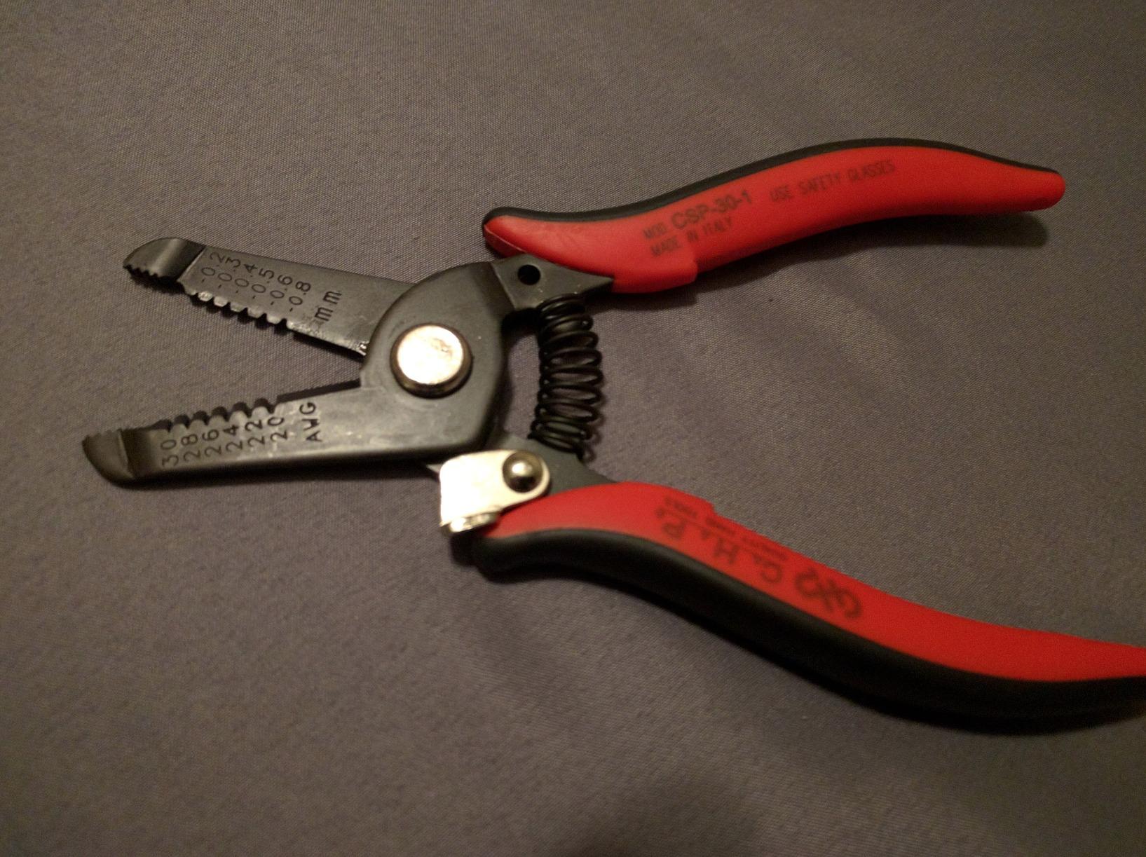 Hakko CHP CSP-30-1 Wire Stripper, 30-20 Gauge Maximum Cutting Capacity customer photo 2