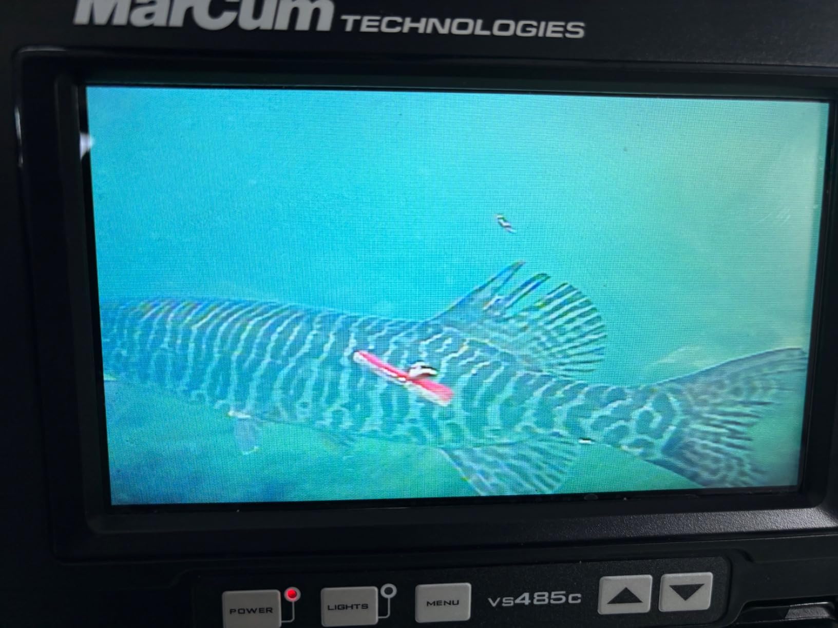 Marcum VS485C Underwater Viewing System 7-Inch LCD Color, Red/Black customer photo 1