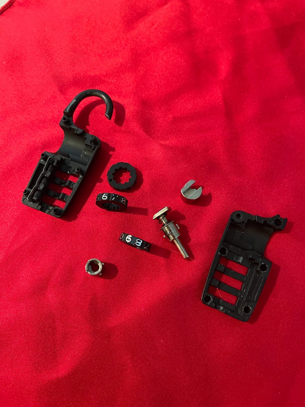 TUMI - TSA Lock Box - Combination Lock for Luggage & Backpack - TSA-Approved Locks - Travel Security Accessories - Set of 3 - Black/Silver/Red customer photo 1