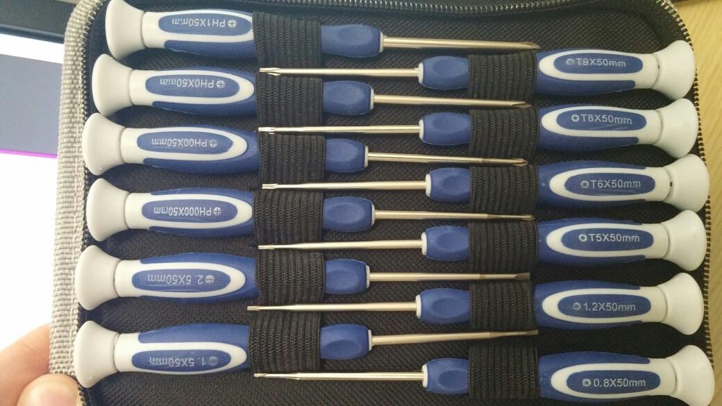 Delcast Precision Electronics Repair Tool Kit with Phillips, Slotted, Torx Security and Pentalobe Screwdrivers (23 Piece) customer photo 2