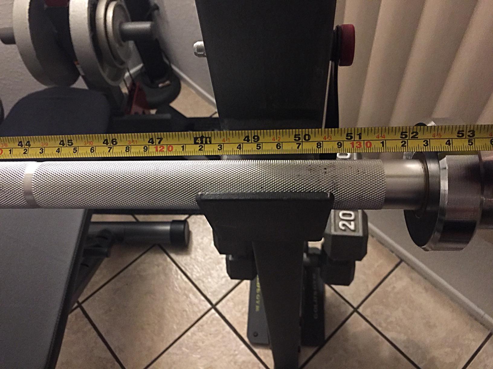Rage Fitness Olympic Training Barbell 6FT, 15lb Weight, 300LBS Capacity customer photo 2