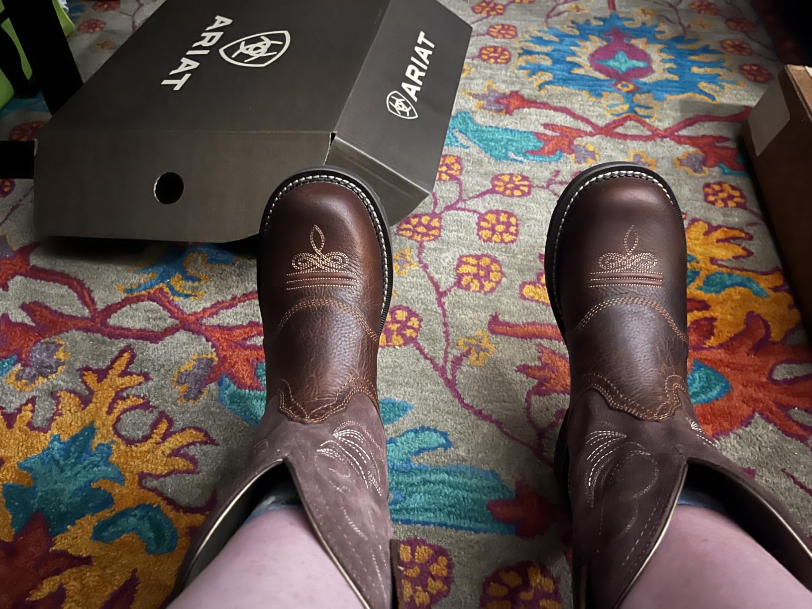 Ariat Women's Fatbaby Heritage Dapper Western Boot customer photo 1