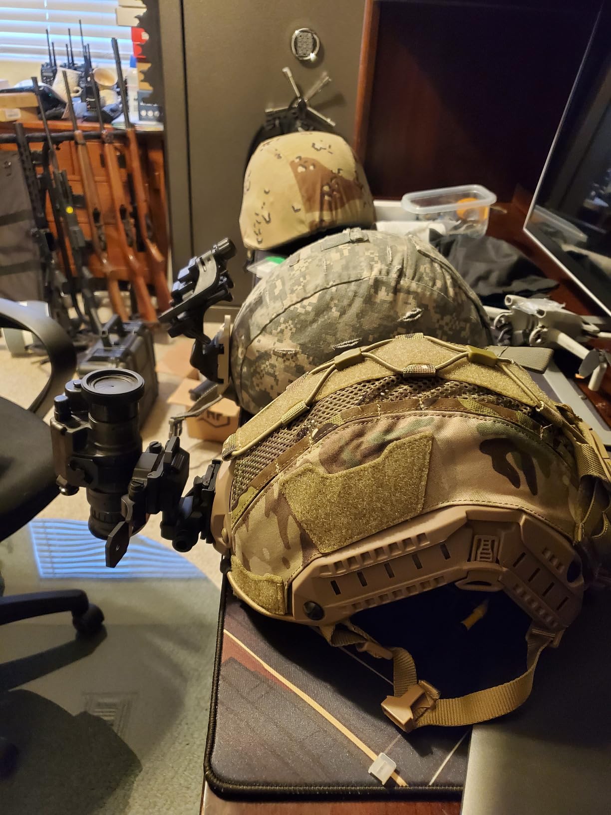 ATAIRSOFT Adjustable Maritime Helmet ABS for Airsoft Paintball customer photo 1