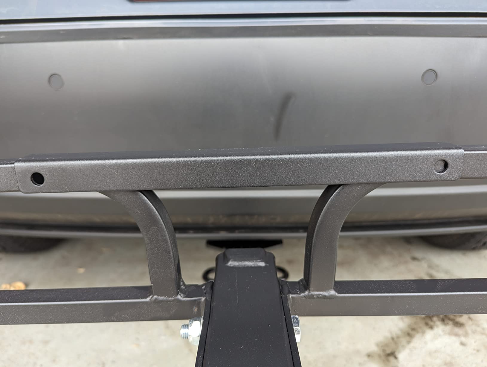 Guide Gear ATV Hitch Cargo Carrier Rack Mount, 300 lb Capacity, Heavy-Duty Steel, 48