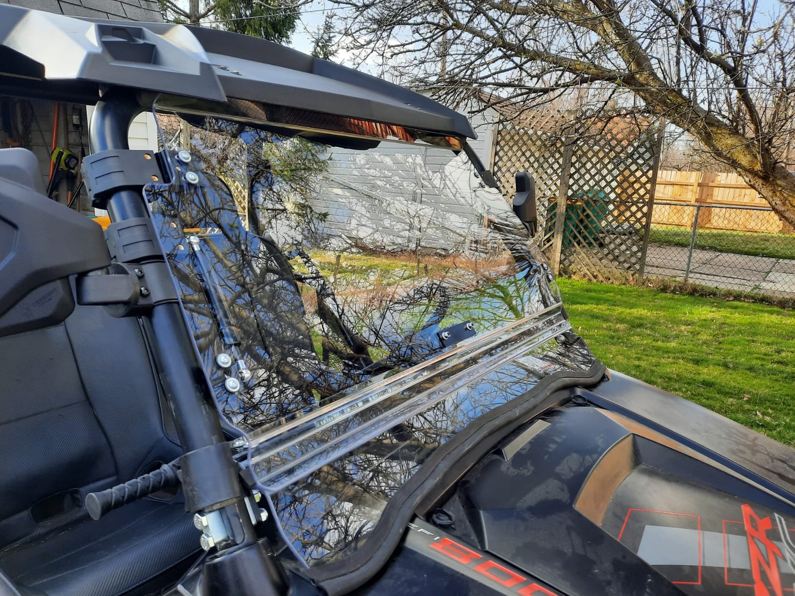 SuperATV 3-in-1 Flip Windshield for 2009-2021 Polaris RZR customer photo 2