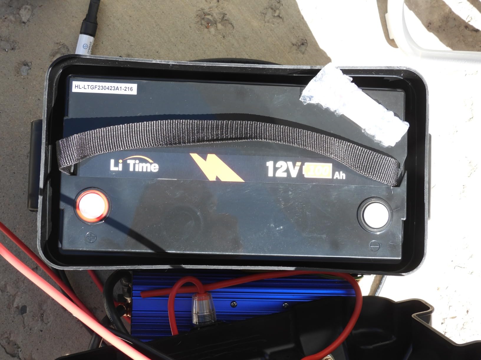 Newport Trolling Motor Smart Battery Box Power Center with USB and DC Ports, Medium customer photo 1