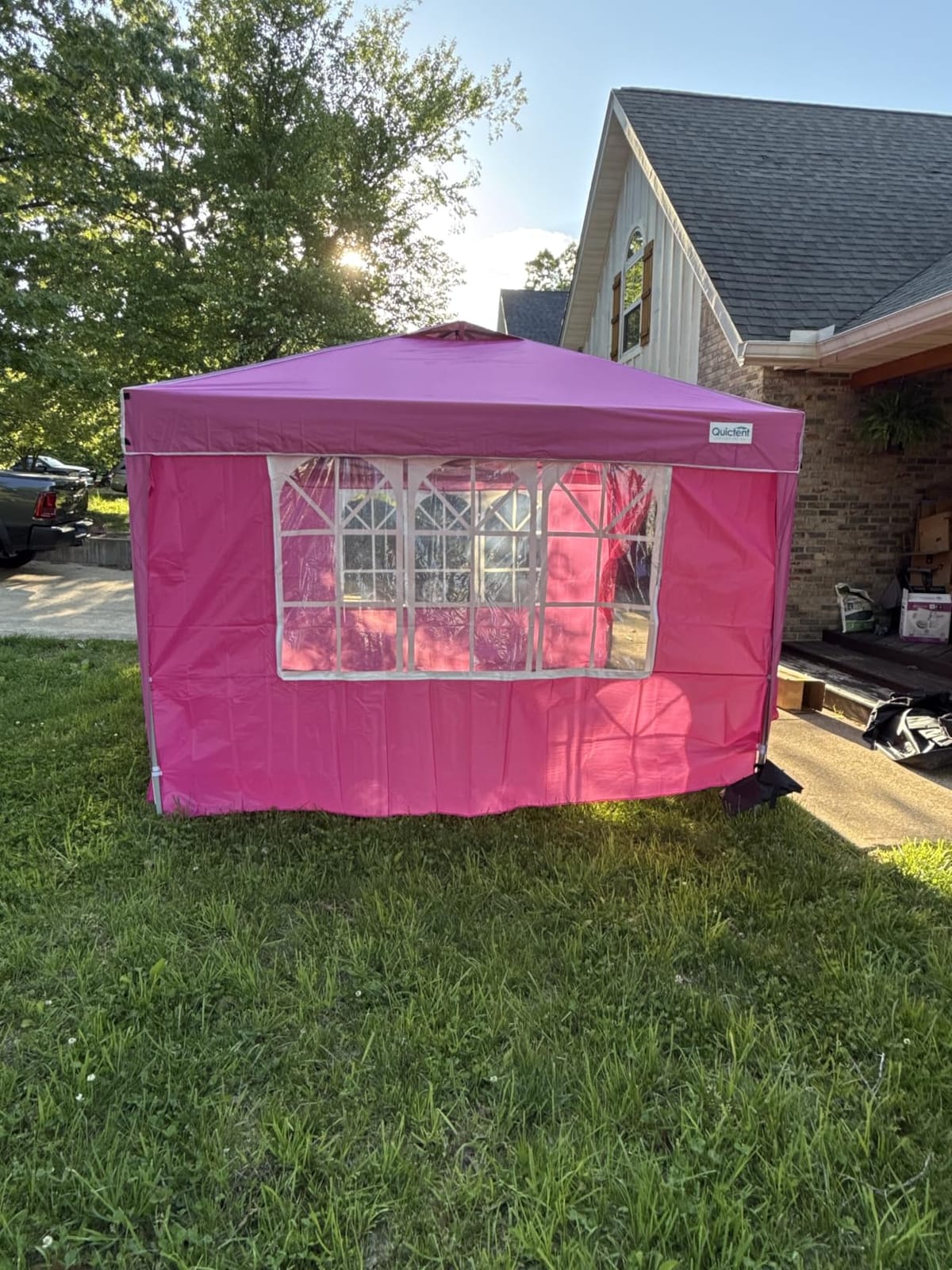 Quictent Pop up Canopy Tent 10'x10' with 4 Detachable Window Sidewalls customer photo 1