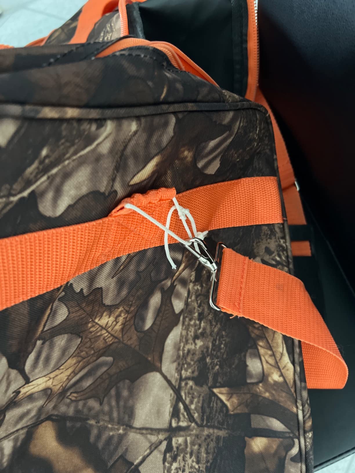 30 Inch EXTRA LARGE Tree Camouflage Duffel Bag-Oversized Travel & Outdoor/Hunting Gear Bag, 30x14x12 Inches,Heavy Duty, Water-Resistant in 5 Colors (NOT CARRY-ON SIZE) (Black Trim) customer photo 1