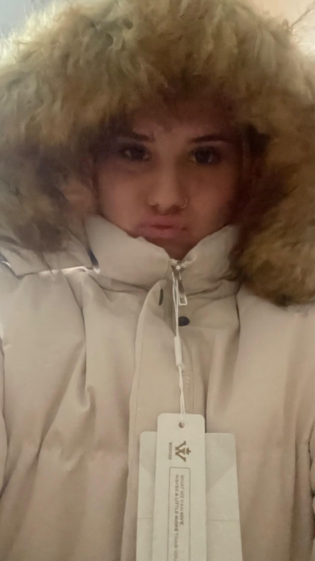 WenVen Women's Winter Thickened Long Puffer Coat Warm Parka Jacket customer photo 2