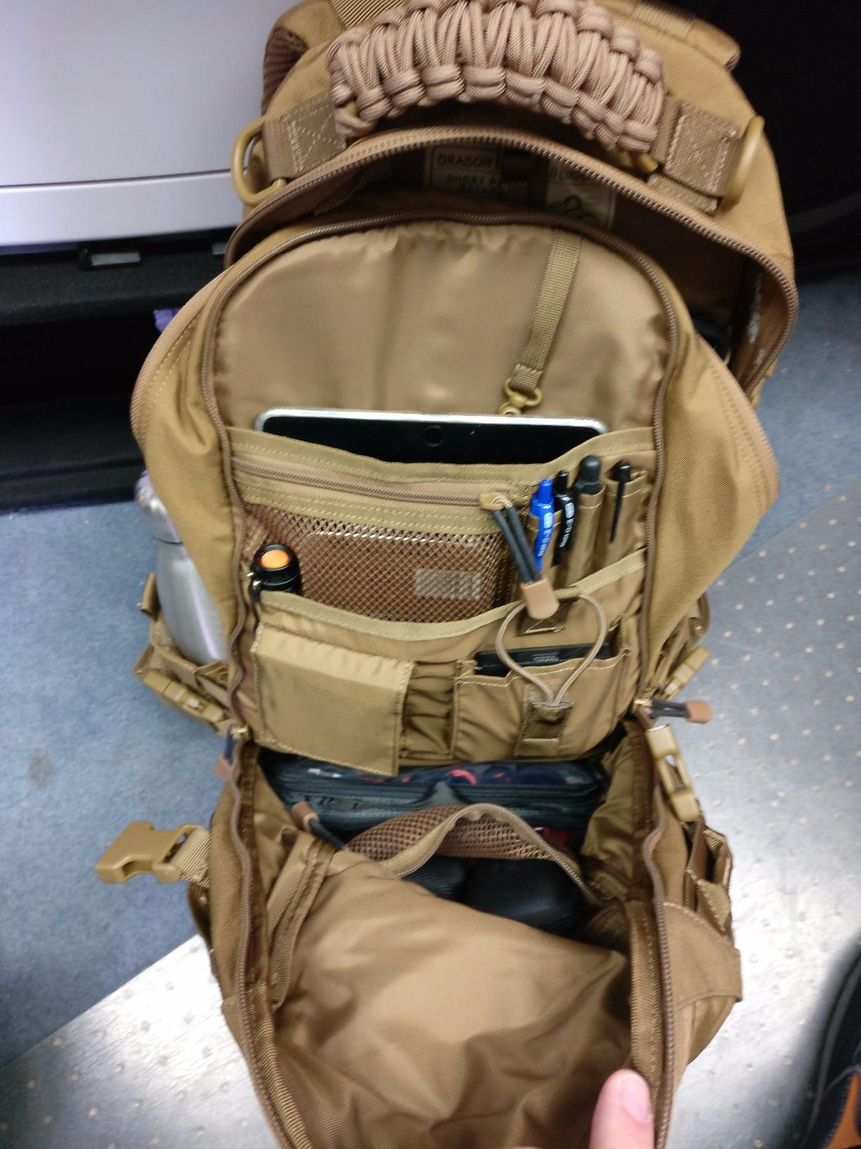 Direct Action Dragon Egg Mk II Tactical Backpack Shadow Grey 25 Liter Capacity customer photo 2