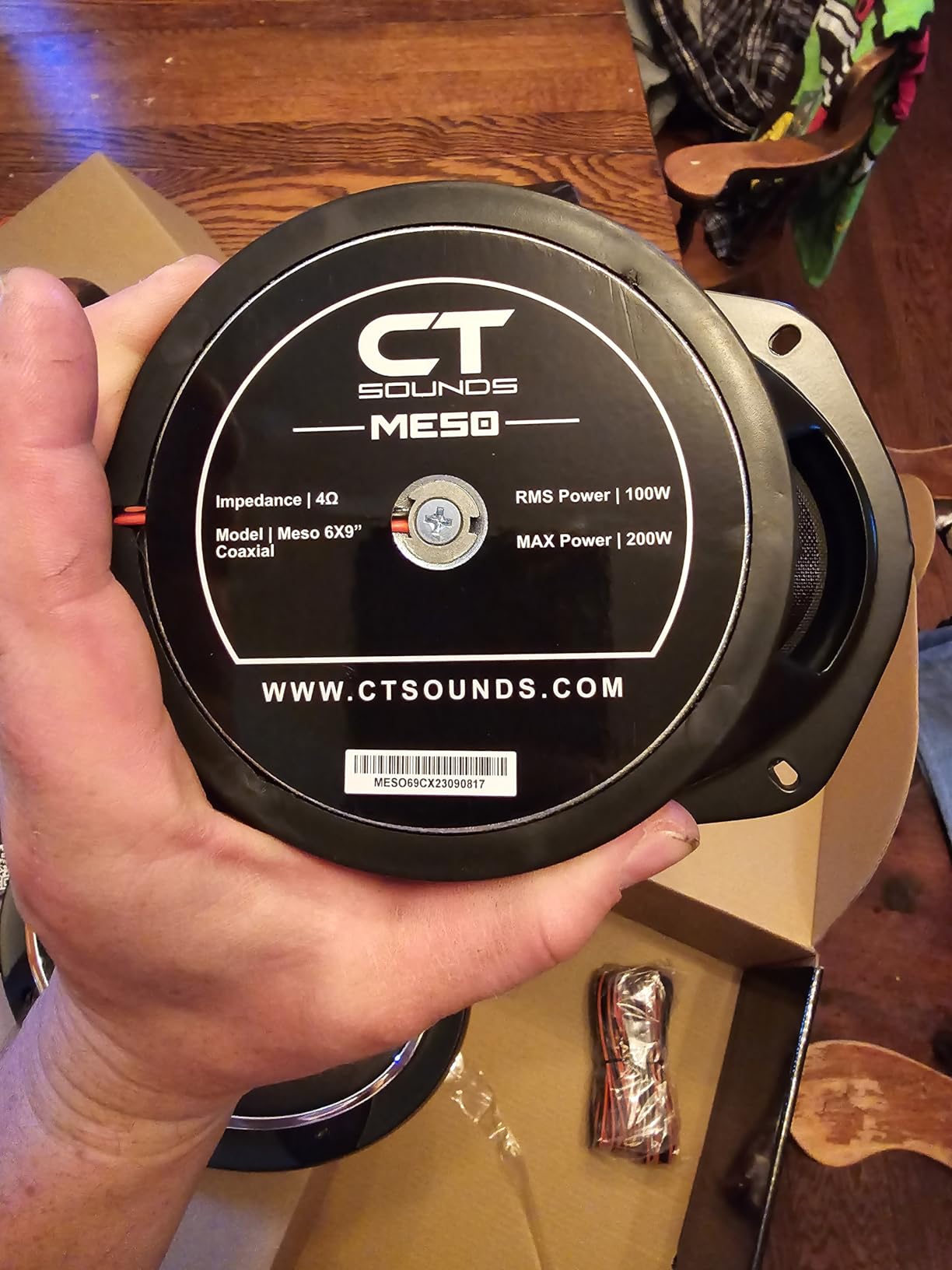 CT Sounds Meso 6x9” 400 Watt 2-Way Premium Coaxial Car Speakers, Pair customer photo 2