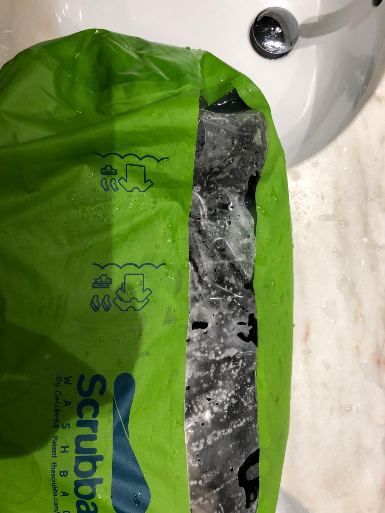 Scrubba Wash & Dry Kit Patented Washboard-in-a-Bag™ Travel Laundry System customer photo 2