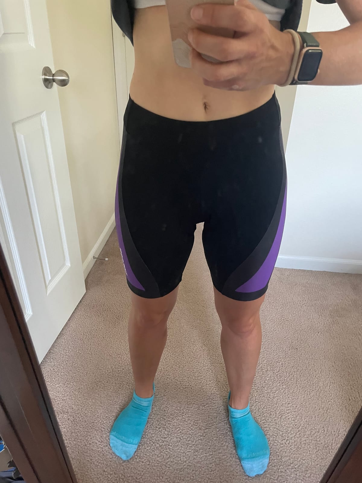 NOOYME Womens Bike Shorts for Cycling with 3D Padded Women Cycling Shorts customer photo 2