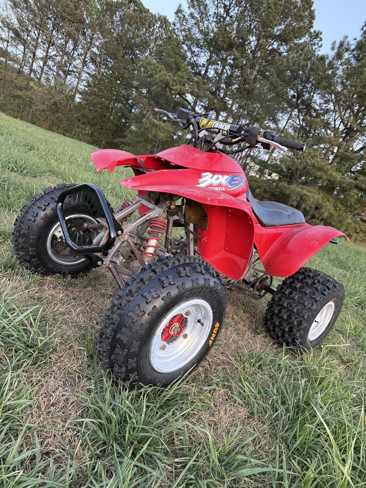 SunF 21x7-10 Front & 20x10-9 Rear ATV UTV Knobby Sport Tires,6 PR Tubeless A027, Set of 4 customer photo 1