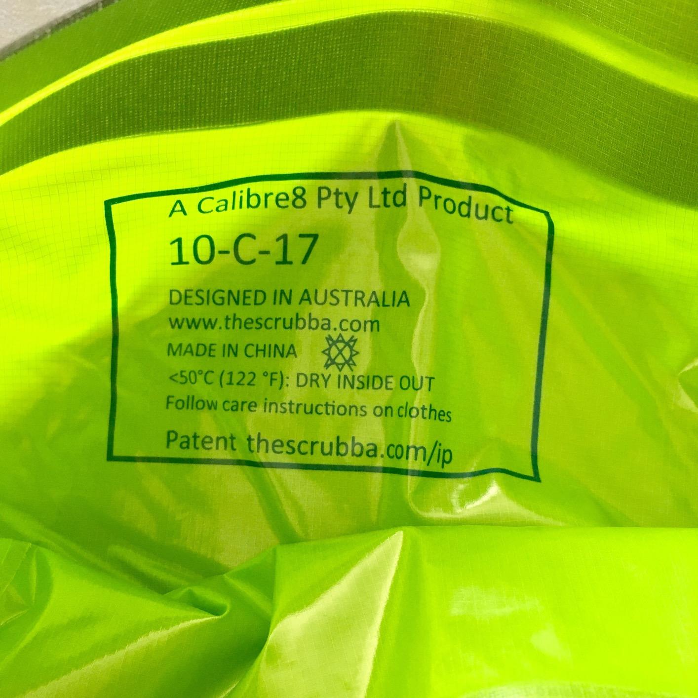 Scrubba Wash Bag Patented Washboard-in-a-Bag™ 5 oz Travel Clothes Washer customer photo 2