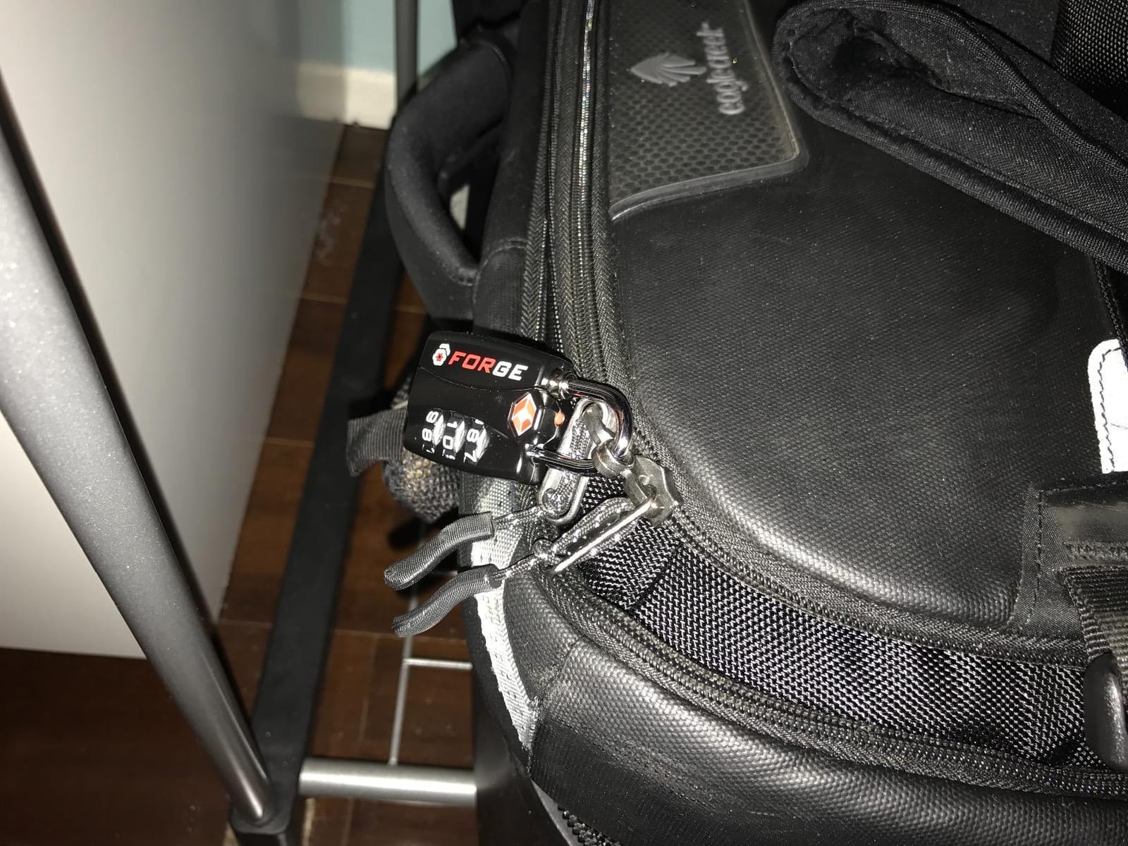 Forge Open Alert TSA Approved Luggage Locks - 3 Digit Combination, Easy Read Dials, Zinc Alloy Body (Black 4 Locks) customer photo 1