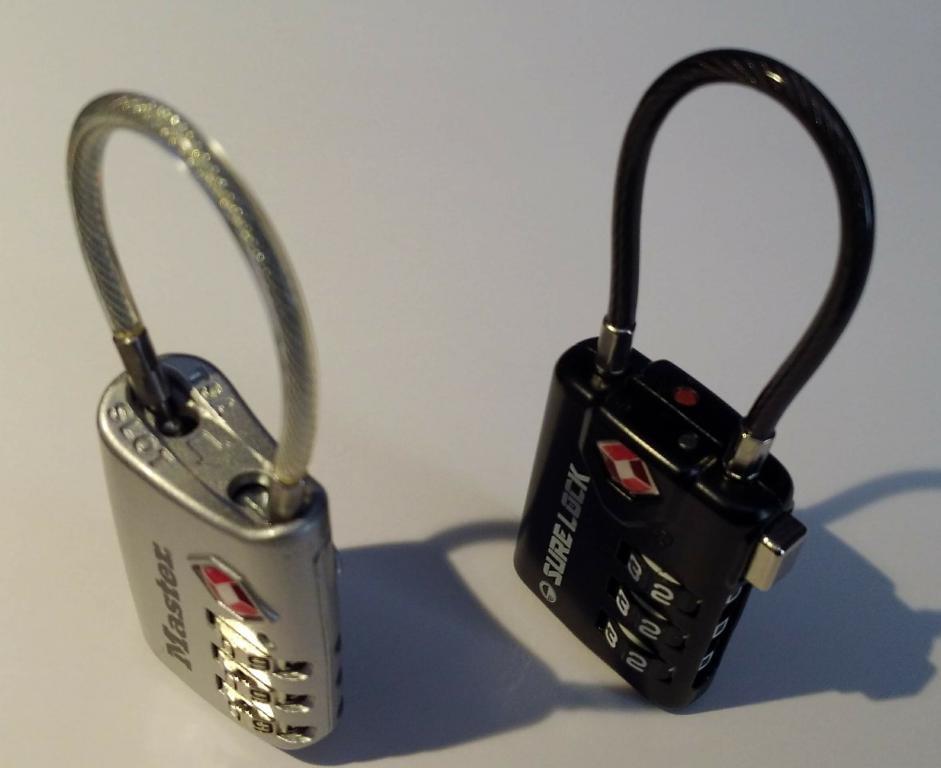 SURE LOCK TSA Approved Luggage Locks with TSA Open Alert Indicator, 3 Digit Combination Travel Lock for Suitcase, Luggage, Backpack,Toolbox & Travel Bag Black 4 Locks customer photo 1