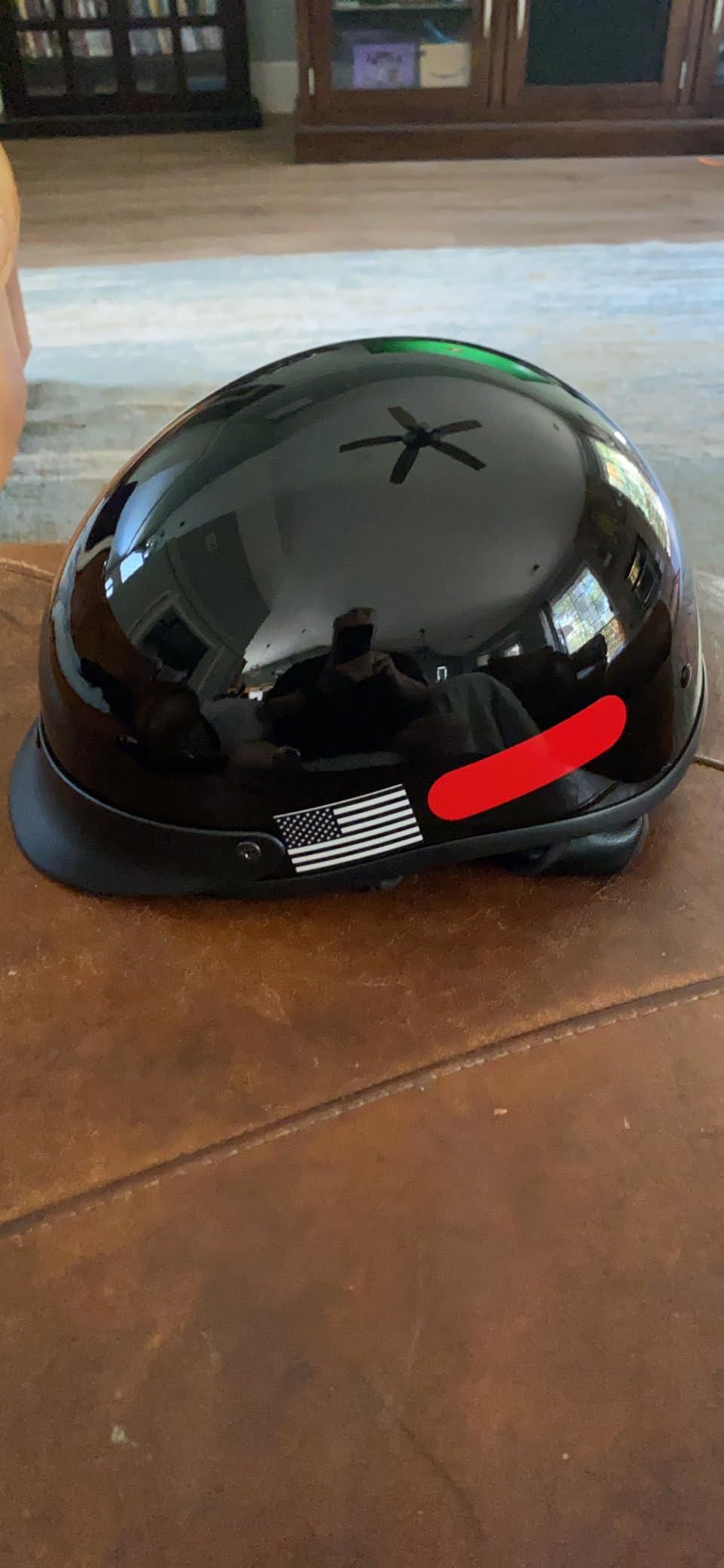 ILM Half Helmet Motorcycle Open Face Sun Visor Quick Release Buckle DOT Approved Cycling Motocross Suits Men Women (XL, Matt Black) customer photo 2