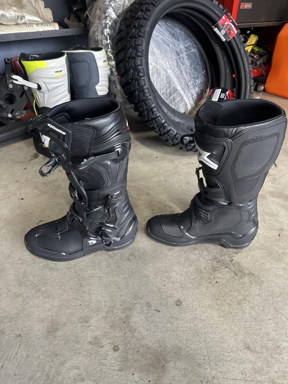 Alpinestars Tech 3 Motocross Boots, Durable & Lightweight, CE-Certified For Off-Road Powersports, 16, Black customer photo 1