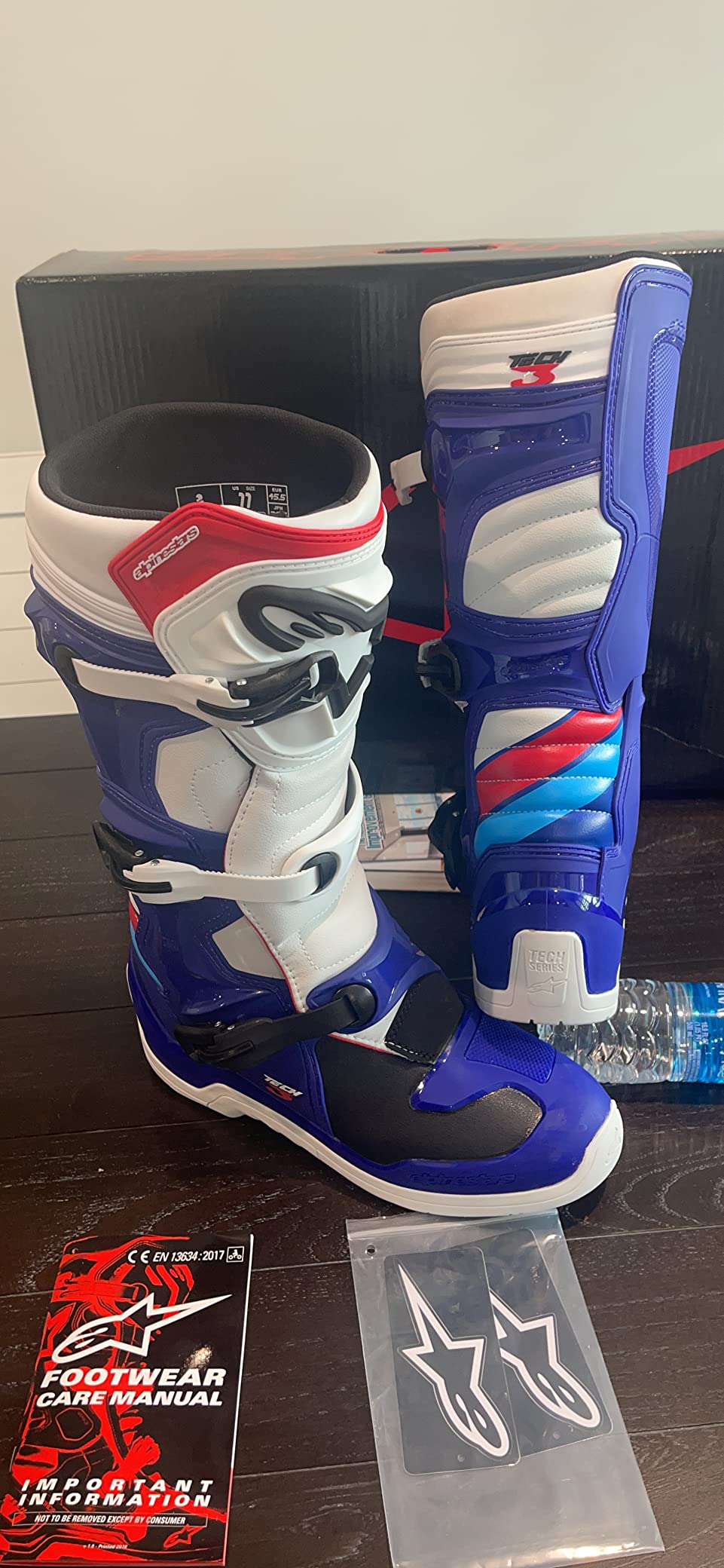 Alpinestars Tech 3 Motocross Boots, Durable & Lightweight, CE-Certified For Off-Road Powersports, 16, Black customer photo 2